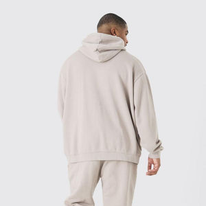 2025 nouveauté hommes poids lourd formation survêtement ensemble sport Jogging porter OEM entretenu deux pièces ensemble personnalisé - Product Image 4