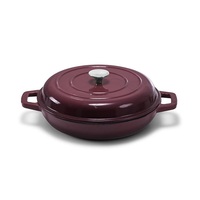 Ensembles de casserole de four hollandais en émail de fonte de haute qualité