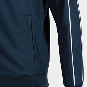 Ensemble de sweats à capuche bleu foncé avec logo personnalisé, 100% coton, survêtement pour homme, sweats à capuche épais de qualité pour l'hiver, sweats à capuche unisexe surdimensionnés pour homme - Product Image 3