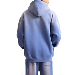 Ensemble de survêtement lavé à l'acide de haute qualité sweat à capuche imprimé et pantalons de survêtement évasés pour pantalons de survêtement d'hiver Stack Pant - Product Image 2