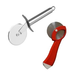 เครื่องล้างจานมีล้อสแตนเลสตัดพิซซ่าออกแบบอย่างยั่งยืนไม่ลื่นปลอดภัยเครื่องมือคุณภาพสูงสำหรับสมบูรณ์แบบโลโก้แบบกำหนดเอง - Product Image 6