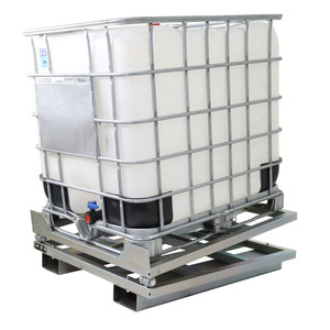 Equipo de manipulación IBC de acero de nueva condición Almacenamiento a granel de fácil decantación con soportes con resorte para almacenes - Product Image 1