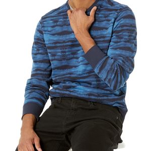 เสื้อวอร์มแฟชั่นผ้าฟลีซใส่ได้ทั้งชายและหญิงพิมพ์ลายว่างเปล่าตามความต้องการเสื้อวอร์มคอกลมสำหรับผู้ชาย - Product Image 2