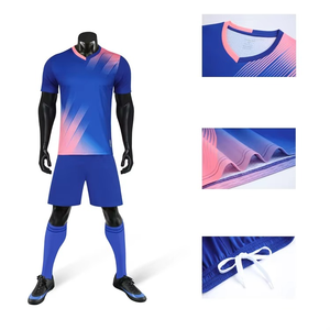 ชุดฟุตบอลผ้าโพลีเอสเตอร์สำหรับผู้ใหญ่เด็กชุดฝึกฟุตบอลชุดฟุตบอลออกแบบได้ตามต้องการดีไซน์ล่าสุด - Product Image 2