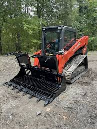 Caterpillar CID Skid Steer <b>Loader</b> Mini <b>Loader</b> Attachment with Mulcher Bucket 4 Ton Capacity Motor Front <b>Loader</b> <b>Backhoe</b> <b>Loader</b> - Product Image 2