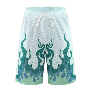 Pantalones Cortos de Baloncesto Personalizados 2026, Unisex, de Malla de Poliéster, al por Mayor, Lisos o con Estampado, Deportivos, Transpirables, de Secado Rápido, 3D - Product Image 1