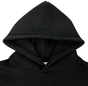 Sudaderas con Capucha de Algodón de 380g de Alta Calidad al por Mayor para Hombre, Sin Cordones, Hombros Caídos, Felpa Lisa, Impresión y Bordado Personalizados - Product Image 4