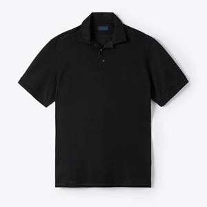 T-shirt tendance décontracté pour homme en tricot imprimé, tissu respirant, coupe ajustée, confortable pour les voyages d'affaires et l'usage quotidien - Product Image 1