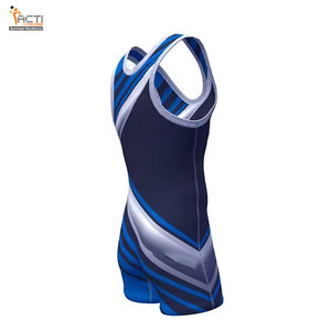 Vêtements professionnels Singlets de lutte sur mesure Nouveau design de haute qualité Singlets de lutte - Product Image 6