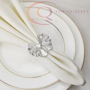 Anneaux de serviette décoratifs de luxe en métal pour la mise en table de mariage – Décoration de table de haute qualité, écologique, pour la maison et les restaurants - Product Image 3
