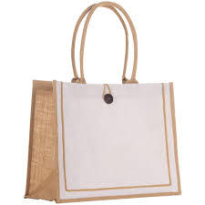 กระเป๋าผ้าปอกระเจาแบบลำลองมีหูหิ้วกระเป๋าช็อปปิ้งทำจากหนังพิมพ์ลายตัวอักษร - Product Image 2