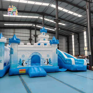 Castillo Inflable Comercial con Tobogán y Piscina <span class=keywords><strong>Splash</strong></span>, Bouncer Tobogán Agua para Eventos Infantiles - Product Image 2