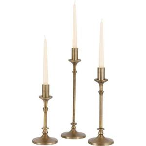 Bougeoir en laiton orné avec une finition antique améliorant la beauté des dessus de table, des manteaux et des espaces d'autel élégamment - Product Image 6