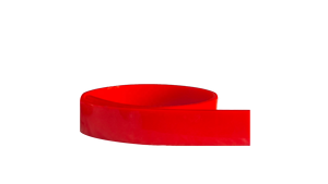 Bande de protection de convoyeur en polyuréthane de haute qualité, épaisseur 12 mm, couleur orange/rouge, dureté 62±5 Shore A - Product Image 2