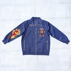 Chaqueta Estilo Bomber de Béisbol Universitaria Personalizada de Alta Calidad para Hombre, Cuello Alto, Impermeable, a la Moda, OEM Disponible, Chaqueta para Lluvia - Product Image 1