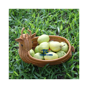 Corbeille à fruits créative en rotin en forme d'animal pour la décoration du salon et de la salle de bain/armoire avec un panier en rotin en forme de cerf - Product Image 2