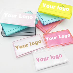 Palette de cils en acrylique avec logo personnalisé avec couvercle plateau de cils personnalisé outil d'extensions de cils offre spéciale palette de cils - Product Image 4