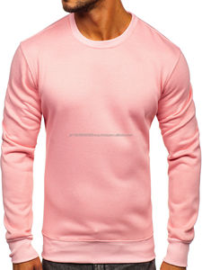 100% coton de haute qualité hommes Logo personnalisé vêtements de rue sweat rapide col rond avec technique bouffante hiver sweat à capuche - Product Image 2