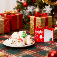 Paquetes Navideños, Fabricante OEM ODM, Malvaviscos Navideños Personalizados, Dulces Suaves Festivos