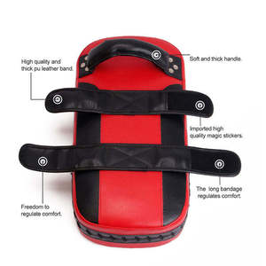 Protège-bras incurvé sur mesure pour entraînement de boxe, coussinets de frappe pour kick-boxing, MMA, Muay Thai, bouclier de frappe et de coup de pied - Product Image 4