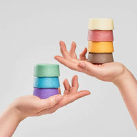 Barre solide de shampooing et d'après-shampoing à bulles sans sulfate de marque privée Opal Shamboo Soap Hair