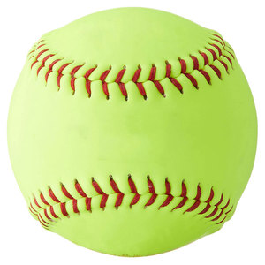 <b>Baseball</b> Softball Custom Printed Full Grain Leather Split Leather Softball <b>Ball</b> / Latest Design Softball <b>Balls</b> - Product Image 1