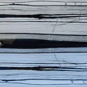 Fourniture directe d'usine Panda dalle de marbre blanc Design moderne pierre naturelle pour les comptoirs de sol ou le revêtement mural - Product Image 2