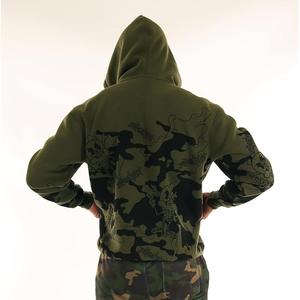 เสื้อฮู้ดแขนยาวสำหรับผู้ชายไซส์ใหญ่พิเศษคอกลมพิมพ์ลายแขนยาวผ้าฝ้าย100% - Product Image 5