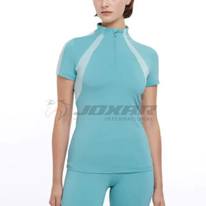 Chemise d'équitation à manches longues avec technologie de séchage rapide construction légère Évacuation de l'humidité couches de base d'équitation pour femmes - Product Image 1