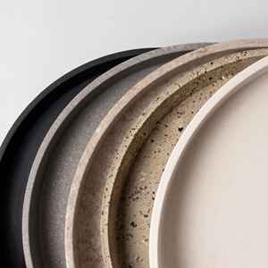 Bandeja Organizadora de Almacenamiento para Cocina y Baño de Lujo Moderna, Hecha a Mano con Concreto, Multifuncional, Sostenible, Tamaño Personalizado - Product Image 3