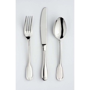 Rose Gold mirror polished new Full Hammered Design End Handle cutlery reusable flatware set Popular Western Knife Fork <b>Spoon</b> - Product Image 4