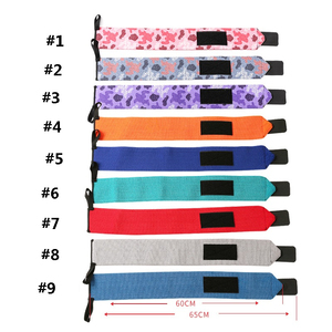 Recién llegado, muñequeras de neopreno, cierre de bucle de gancho, accesorios de gimnasio para Fitness, para compresión, levantamiento de pesas, cierre de bucle de gancho - Product Image 5