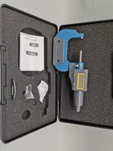 Micrometro Digitale Elettronico 25-50mm, Precisione 0.001mm, Strumento di Misurazione Spessore Esterno - Product Image 5