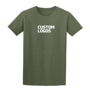 Camiseta Personalizada para Hombre, Estampado en Serigrafía, Lisa, Casual, de Manga Corta, Alta Calidad, 100% Algodón Orgánico, Camiseta para Hombre al por Mayor - Product Image 1