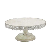 Support à gâteau en métal fait main, forme personnalisée, logo, taille standard, look élégant, décorations de table pour mariage et fête, design unique et original