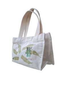 Bolso de mano ecológico de moda para mujer, bolso de hombro de lona Natural, Correa única, decoración bordada de estilo japonés, forro de PU - Product Image 5