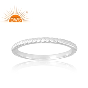 Bague en argent sterling 925, design tendance, vente rapide, bijoux sur mesure pour femmes, cadeau pour elle. - Product Image 1