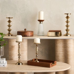 Trendy Black <b>Candle</b> Holder Elegant Table Centerpiece Stylish Decorative Accent Romantic And Festive Home Display - Product Image 5