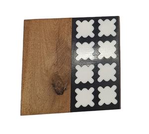 ถาดรองแก้วไม้สี่เหลี่ยมแบบคลาสสิกสำหรับบาร์โรงแรมบ้านสำนักงานและร้านอาหารดีไซน์มาแรง - Product Image 1