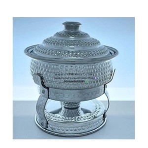 Luxury Stainless Steel Food Warmer Chafing Dish Handmade Hotel and Restaurant Supplies Wholesale and Supplies - Product Image 6