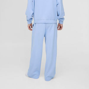 Chándales de algodón de peso pesado de alta calidad personalizados sudadera de invierno de gran tamaño con capucha y pantalones - Product Image 5