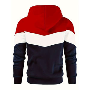 Sudadera con capucha de rizo francés de gran tamaño de alta calidad, sudaderas con logotipo personalizado, ropa de calle Unisex, estampado de espuma gruesa y pesada para hombres - Product Image 4