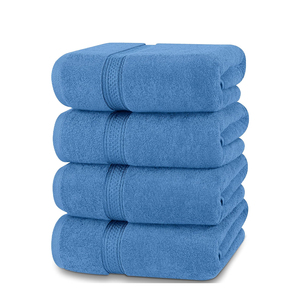 Serviette de bain de haute qualité 100% coton couleur personnalisée couleur serviette de bain sur mesure pas cher maison serviette de bain fabriquée au Pakistan - Product Image 4