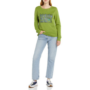 Personalizable Bajo MOQ Sudaderas Mujeres Loved Print Loose Fit Diseño de gran tamaño Sudaderas de invierno - Product Image 5