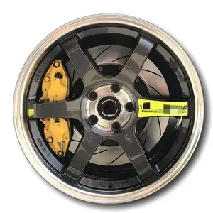 Bku赛车乘用车车轮5x114.3车轮18英寸适用于volk te37 jdm车轮日本汽车特斯拉3型