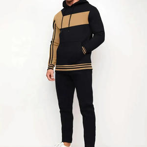 Nouveau sport porte Gym Fitness polaire respirant survêtement hommes deux pièces Jogging hommes survêtement - Product Image 5