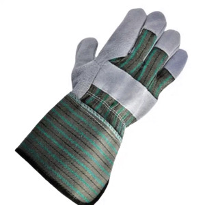Gants de travail de sécurité anti-vibration en cuir de vachette canadien de haute qualité, confortables, ignifuges et réfléchissants - Product Image 6