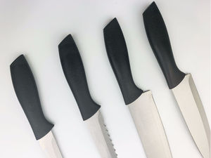 มีดครัวสแตนเลสลายดามัสกัส ผลิตตามสั่ง พร้อมติดฉลากของคุณเอง ใช้กับเครื่องล้างจานได้ ดีไซน์ทันสมัย ขายส่ง - Product Image 4