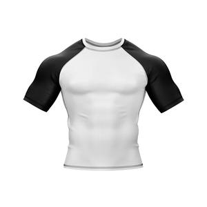 Best Selling <b>Men's</b> MMA Rash Guard <b>Latex</b> Full Sleeve Quick Dry Compression Clothing with Custom Logo High Quality Low Price - Product Image 4