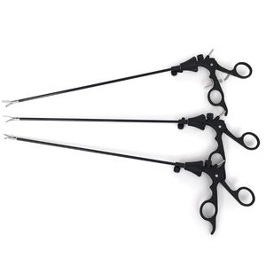 Ciseaux chirurgicaux vétérinaires réutilisables DEBONAIRII de 5 mm et pince dissection Maryland approuvés CE pour la laparoscopie canine - Product Image 1